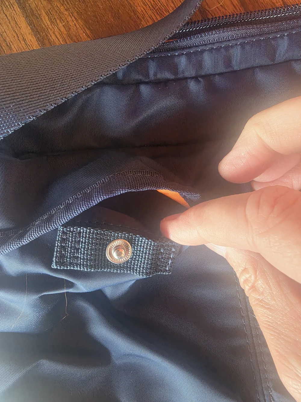Levi Strauss Navy Crossbody Shoulder Sling Organizer Bag - NWOT